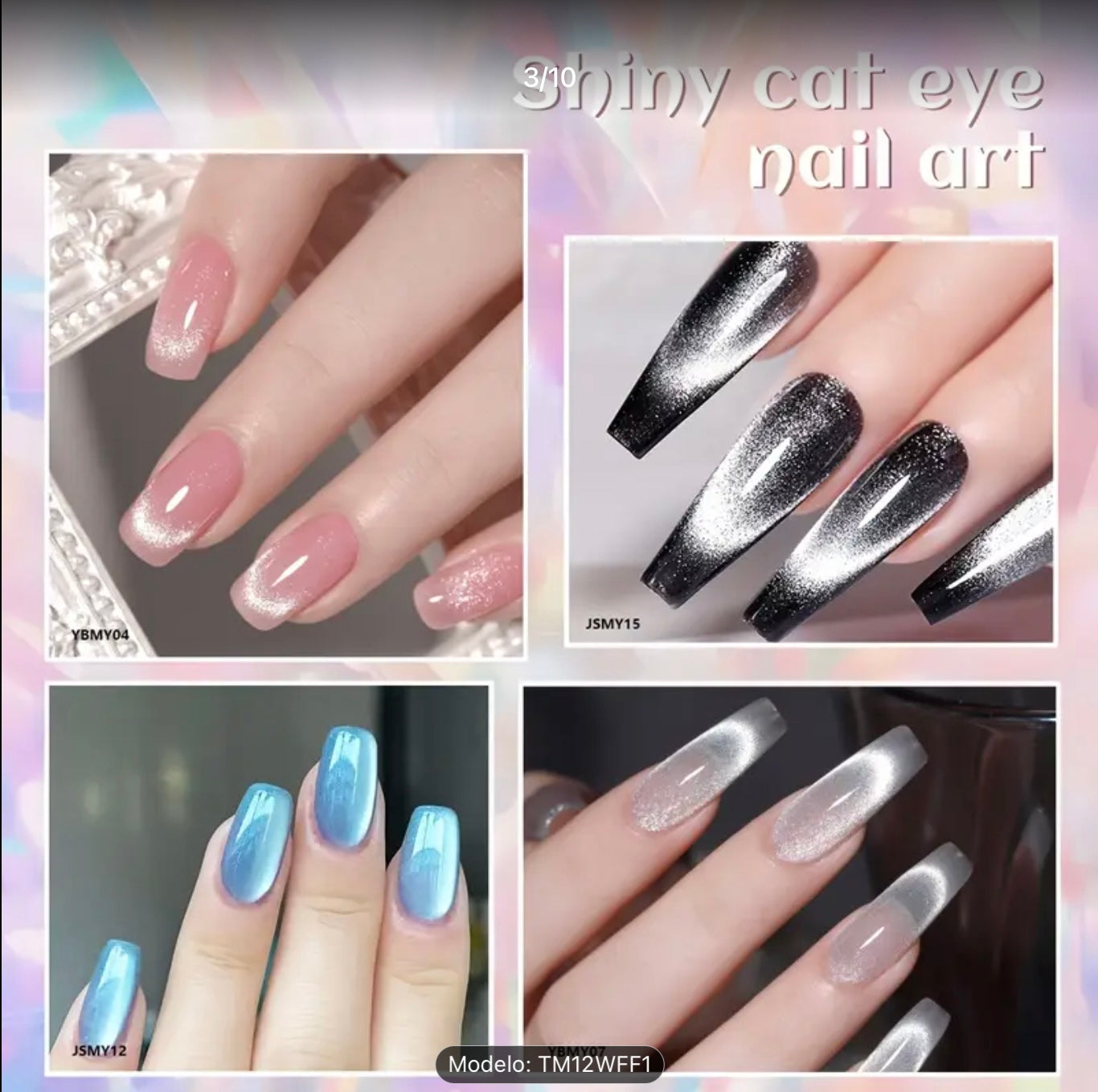 Esmalte ojo de gato 😻 und